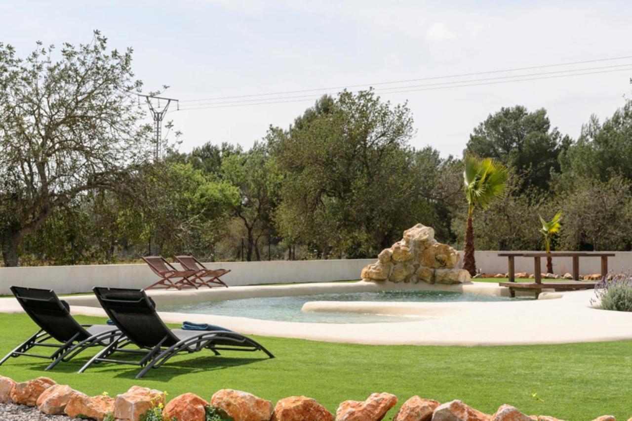 Villa Raco De Sa Vinyeta Sant Llorenc de Balafia Kültér fotó
